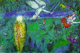 Adam and Eve Marc Chagall